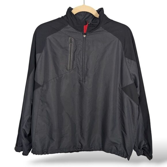 Zero Restriction Pullover 2XL Tour Series Power Torque Mix 1/4 Zip‎ Golf Black - Picture 1 of 8